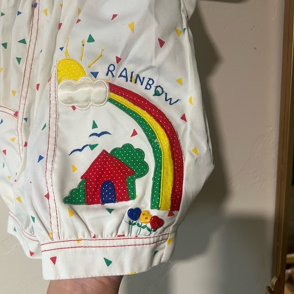 Vintage Baby Colorful Romper with embroidery details 
Size 12 months - Picture 2 of 10